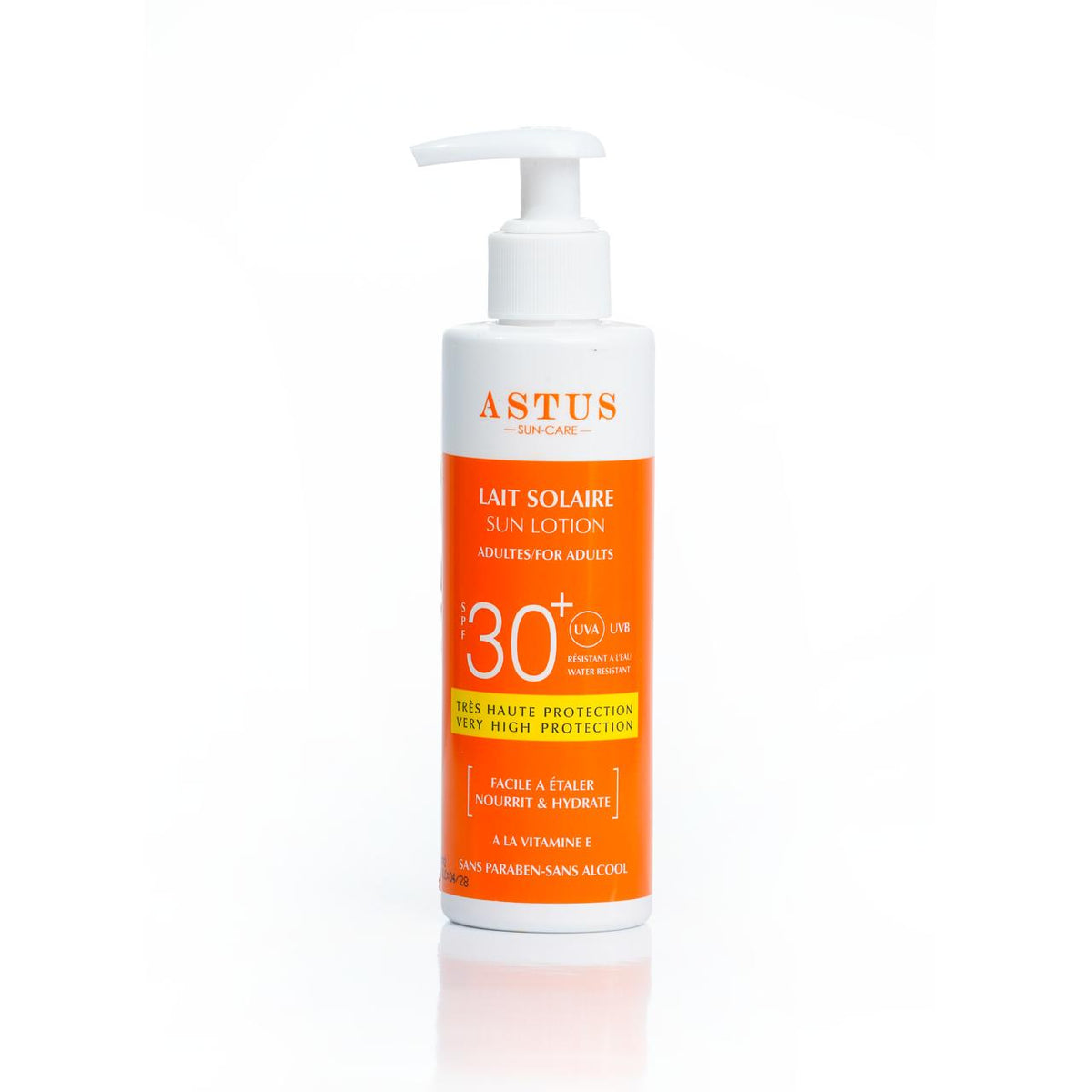 Lait Solaire Adulte ASTUS SPF 30+